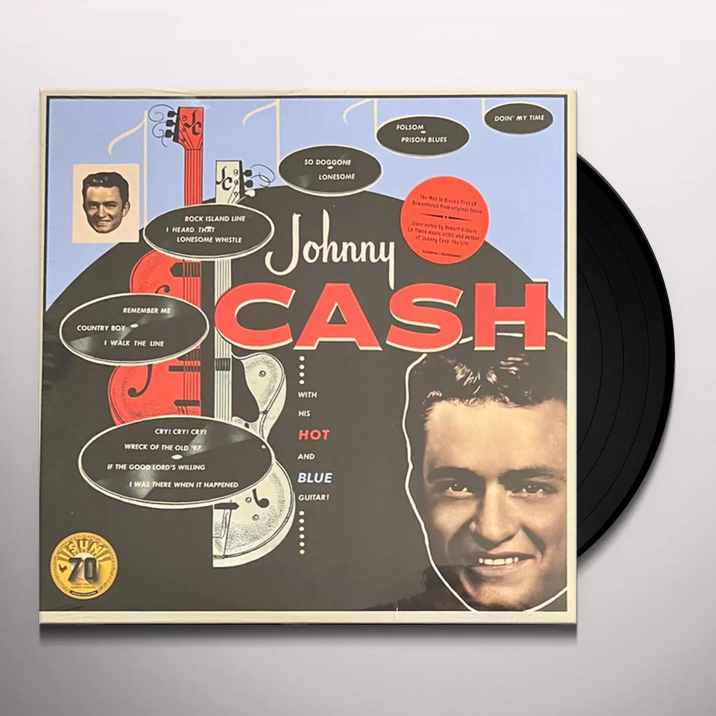 Johnny Cash With His Hot & Blue Guitar (Sun Records 70Th Anniversary) Vinyl Record