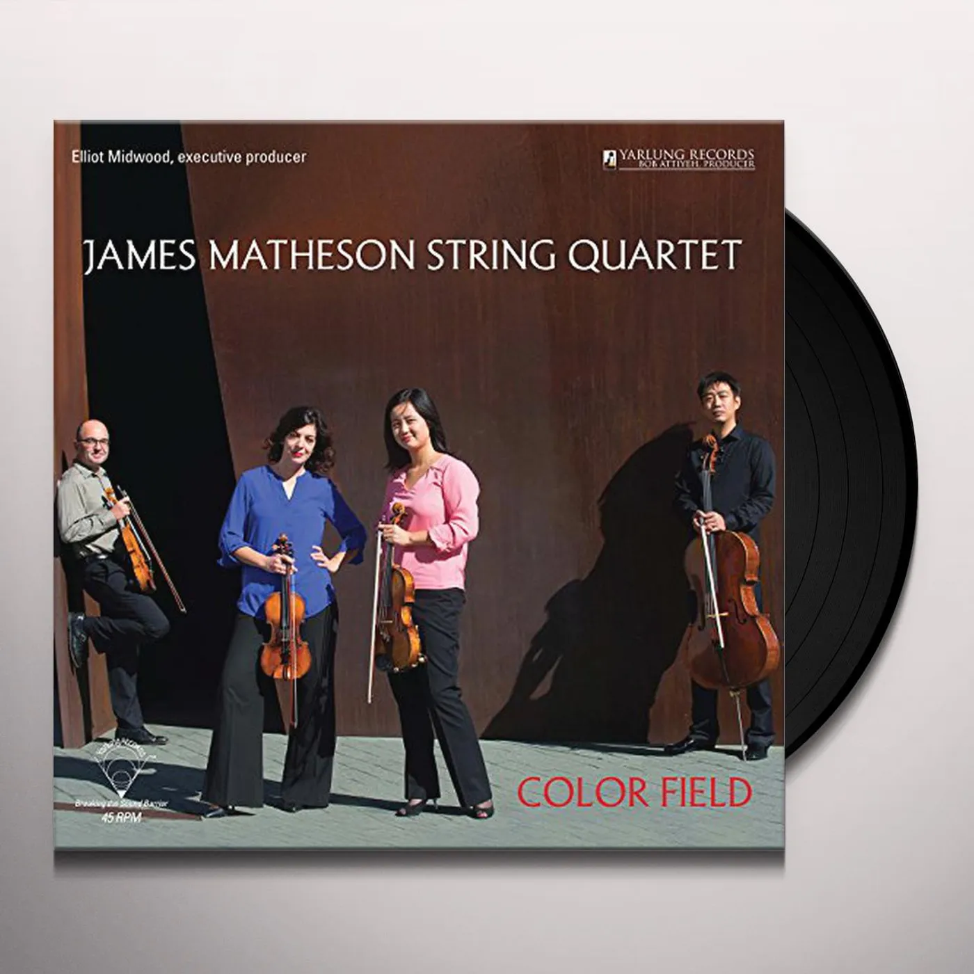 Color Field Quartet JAMES MATHESON STRING QUARTET Vinyl Record
