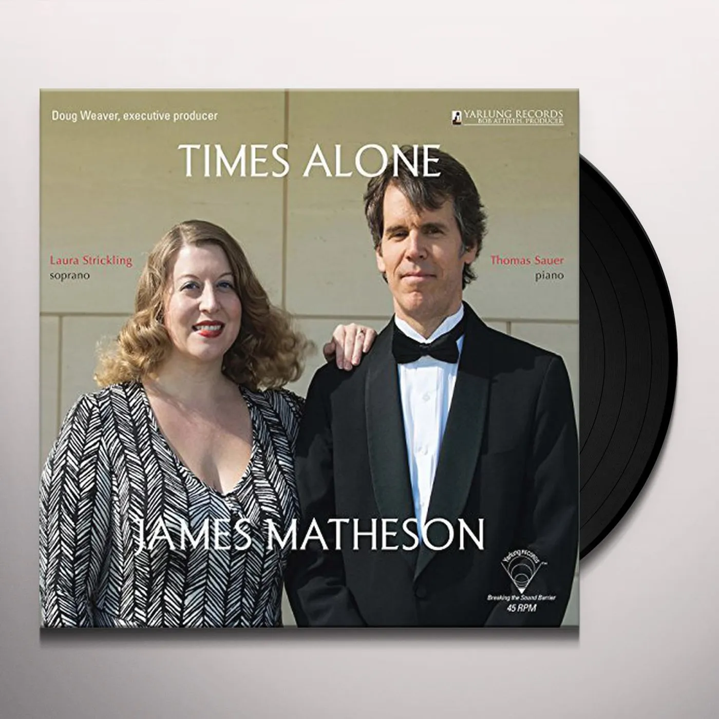 J Matheson / Strickling / Sauer TIMES ALONE Vinyl Record