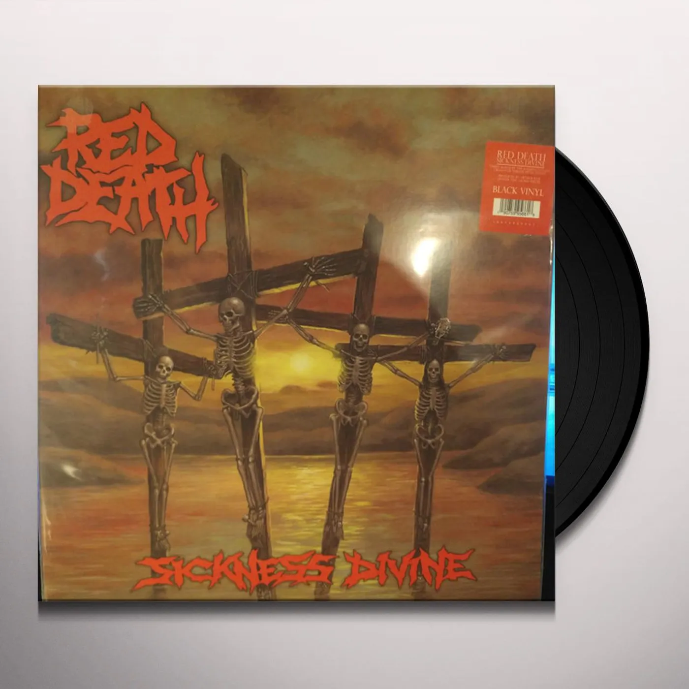 Red Death SICKNESS DIVINE (180G) (POSTER) Vinyl Record