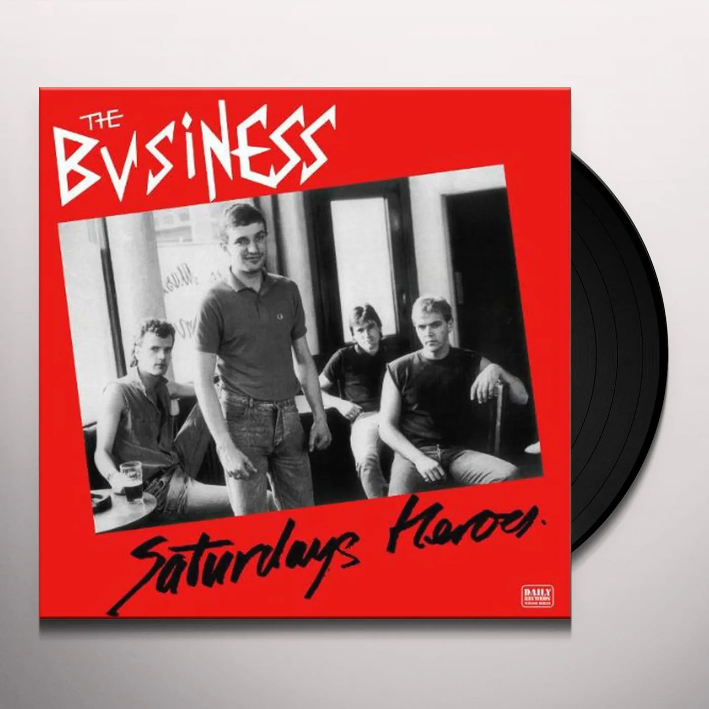 The Business SATURDAY HEROES Vinyl Record