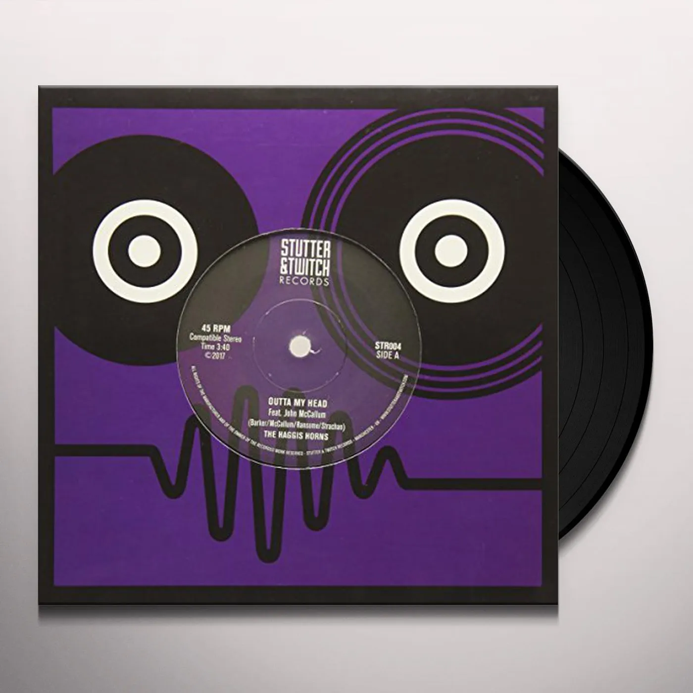 The Haggis Horns STUTTER & TWITCH Vinyl Record