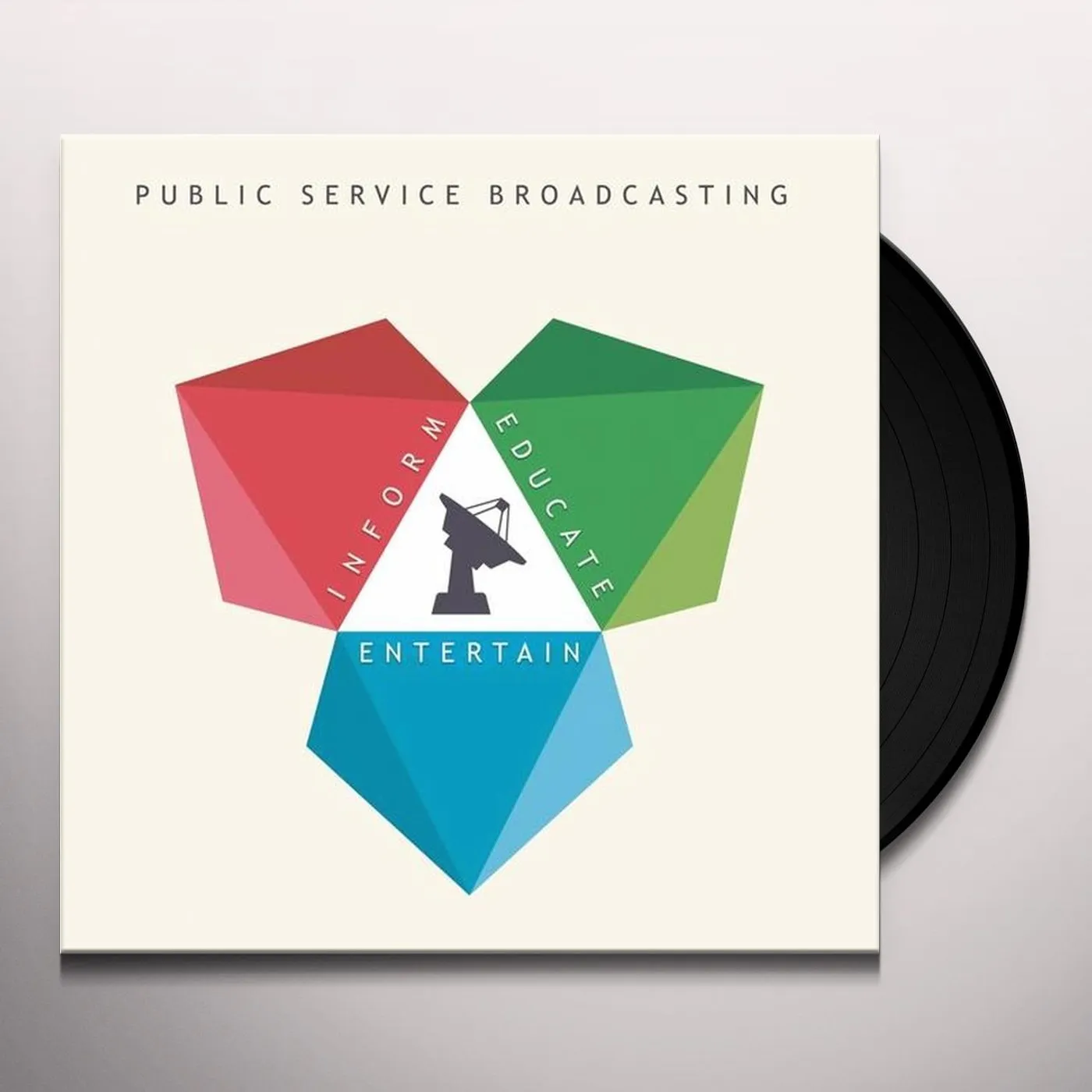 Public Service Broadcasting INFORM EDUCATE ENTERTAIN Vinyl Record