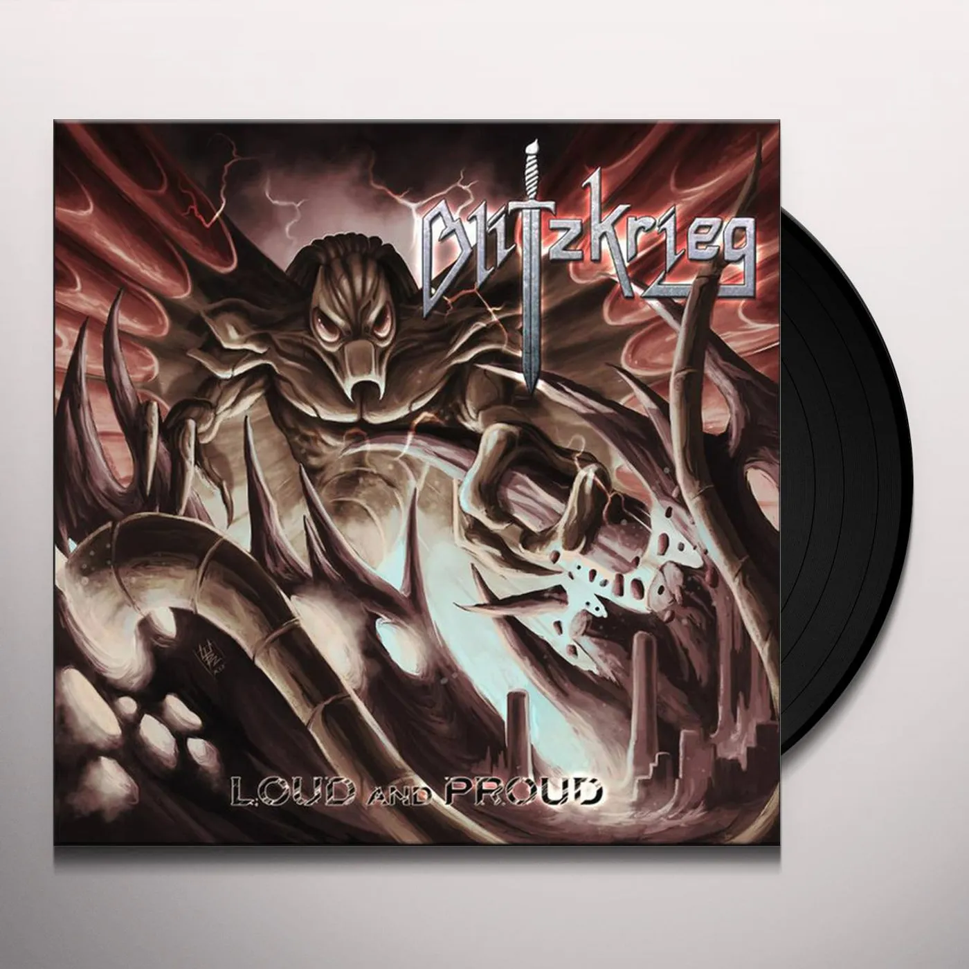 Blitzkrieg Loud and Proud Vinyl Record