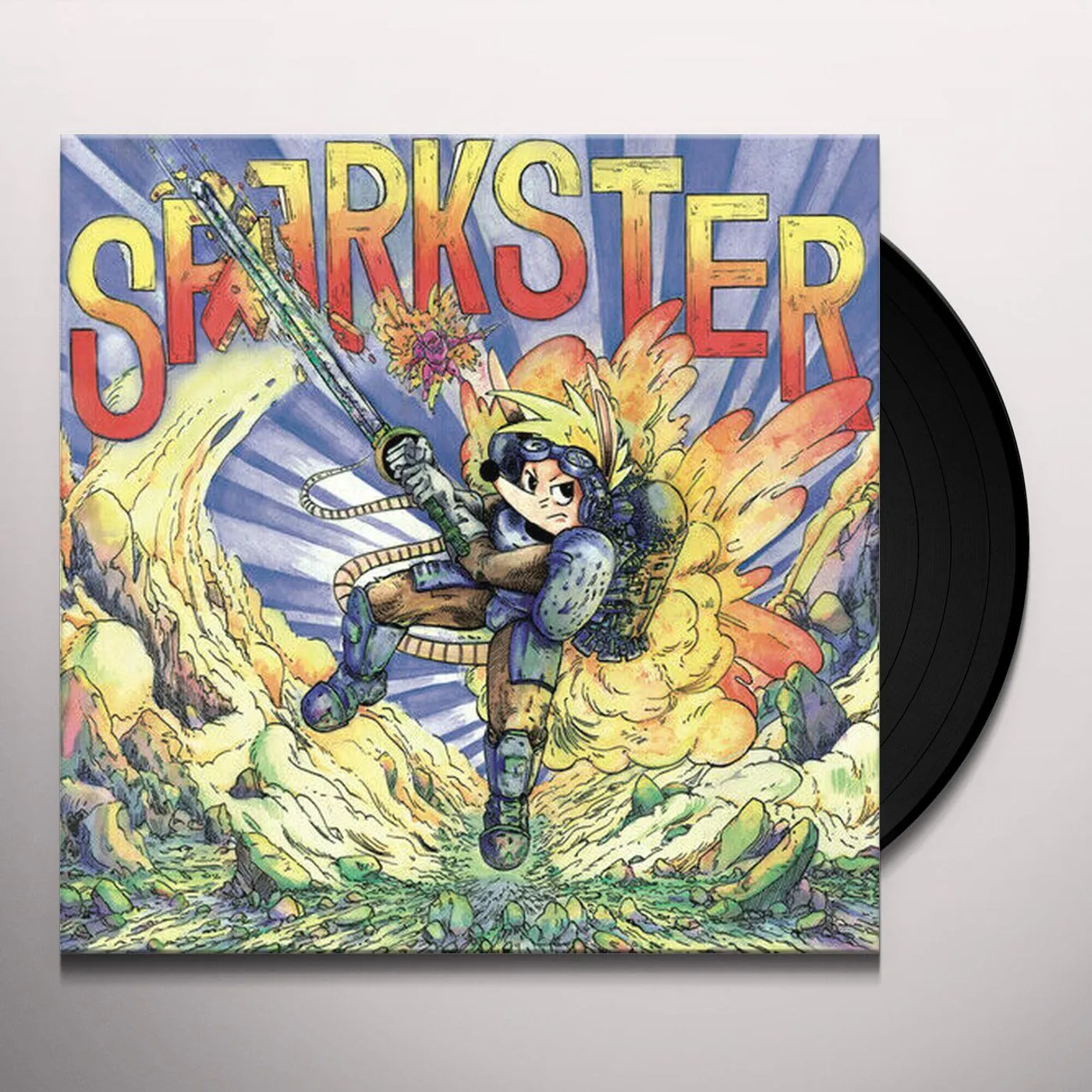 Konami Kukeiha Club SPARKSTER (CLEAR WAX) Vinyl Record