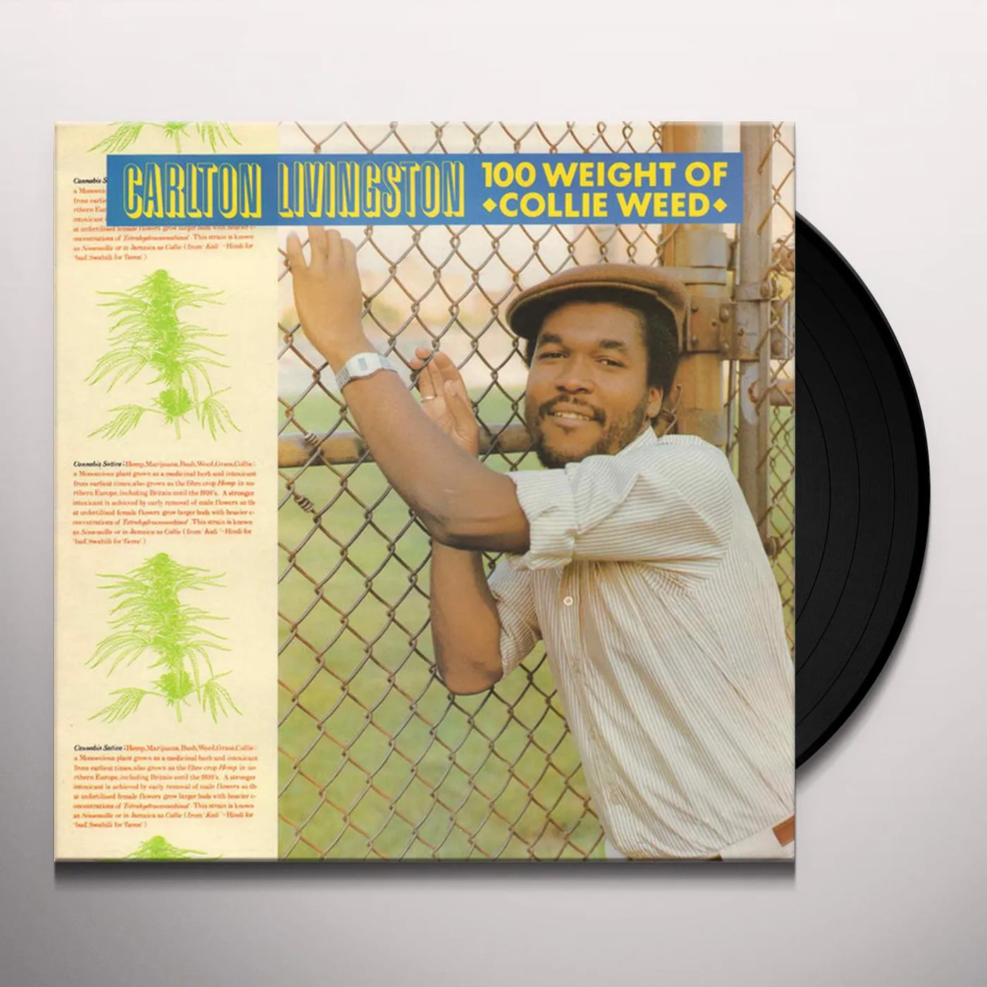 Carlton Livingston 100 Weight of Collie Weed Vinyl Record