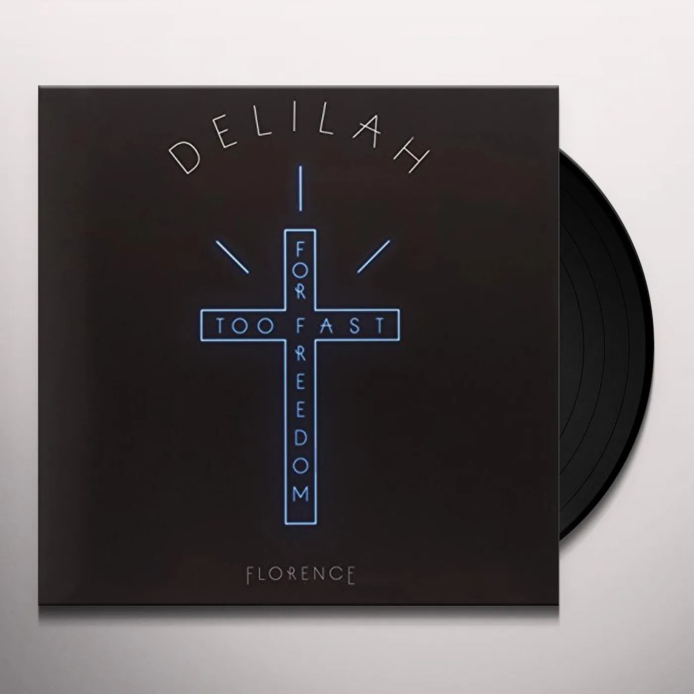 Florence + The Machine DELILAH / ONLY LOVE CAN BREAK YOUR HEART Vinyl Record