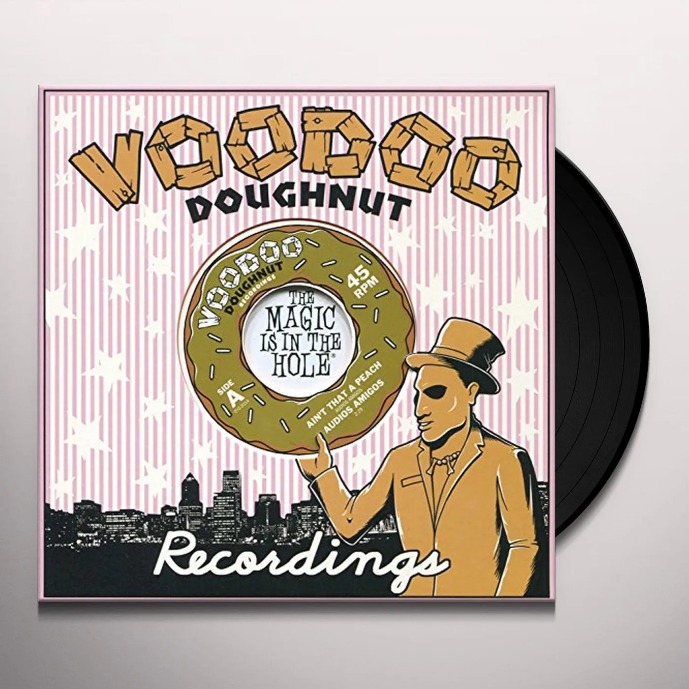 Audios Amigos AIN'T THAT A PEACH / RIP CITY MEDLEY Vinyl Record