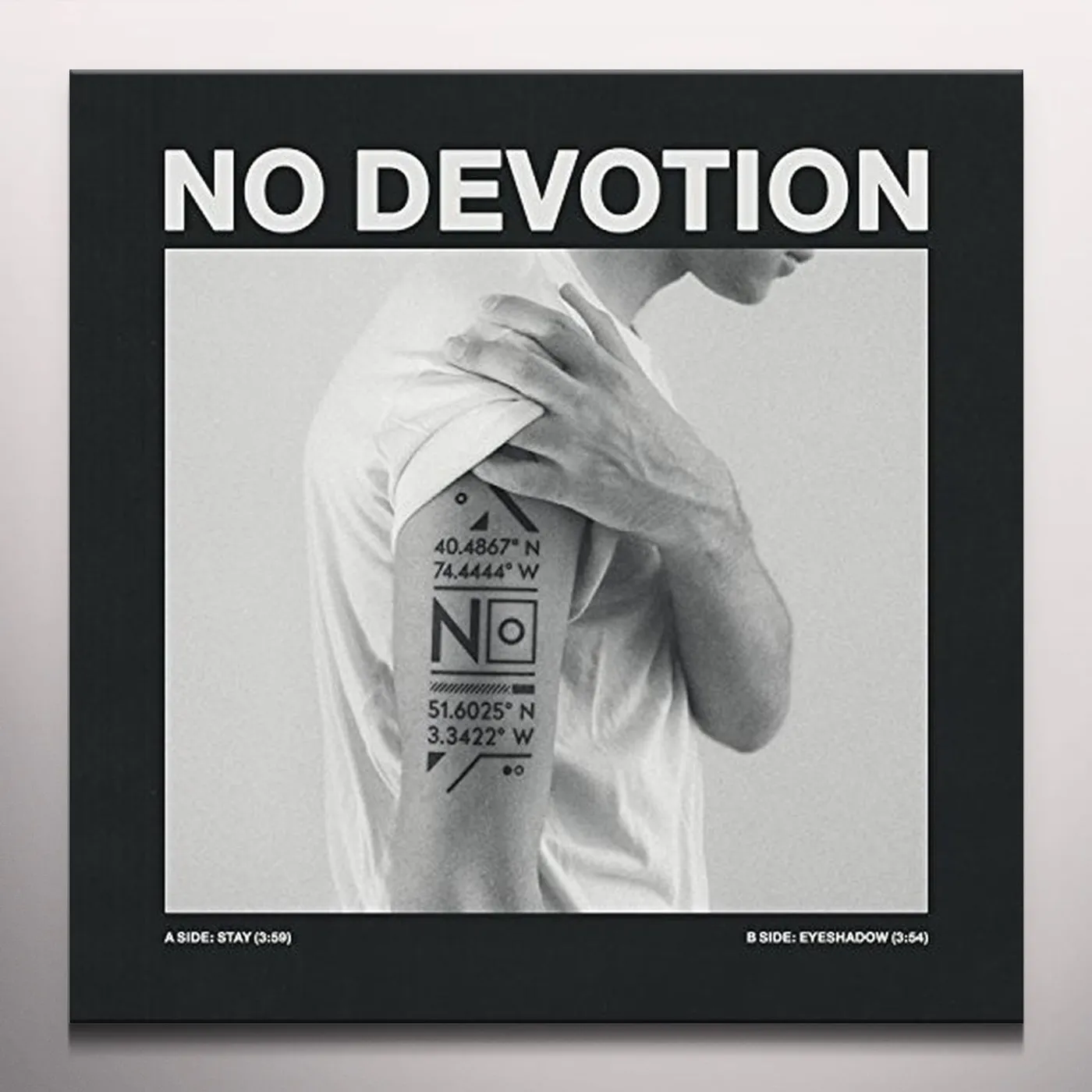 No Devotion STAY / EYESHADOW (WHITE VINYL) Vinyl Record