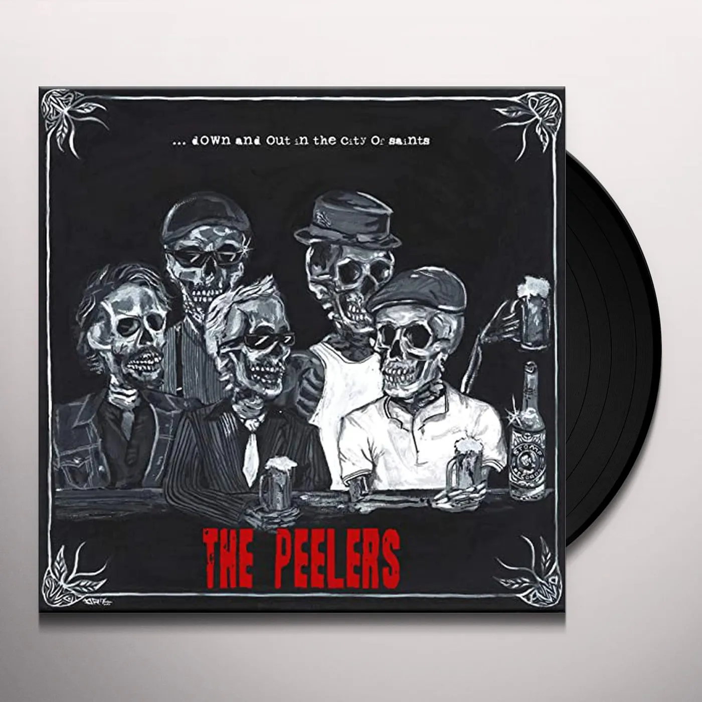 The Peelers DOWN AND OUT IN THE CITY OF SAINTS Vinyl Record