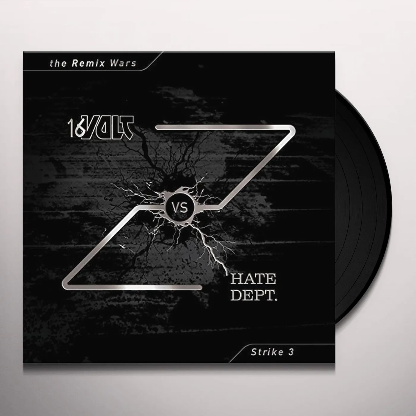 16 VOLT VS HATE DEPT REMIX WARS 3 Vinyl Record