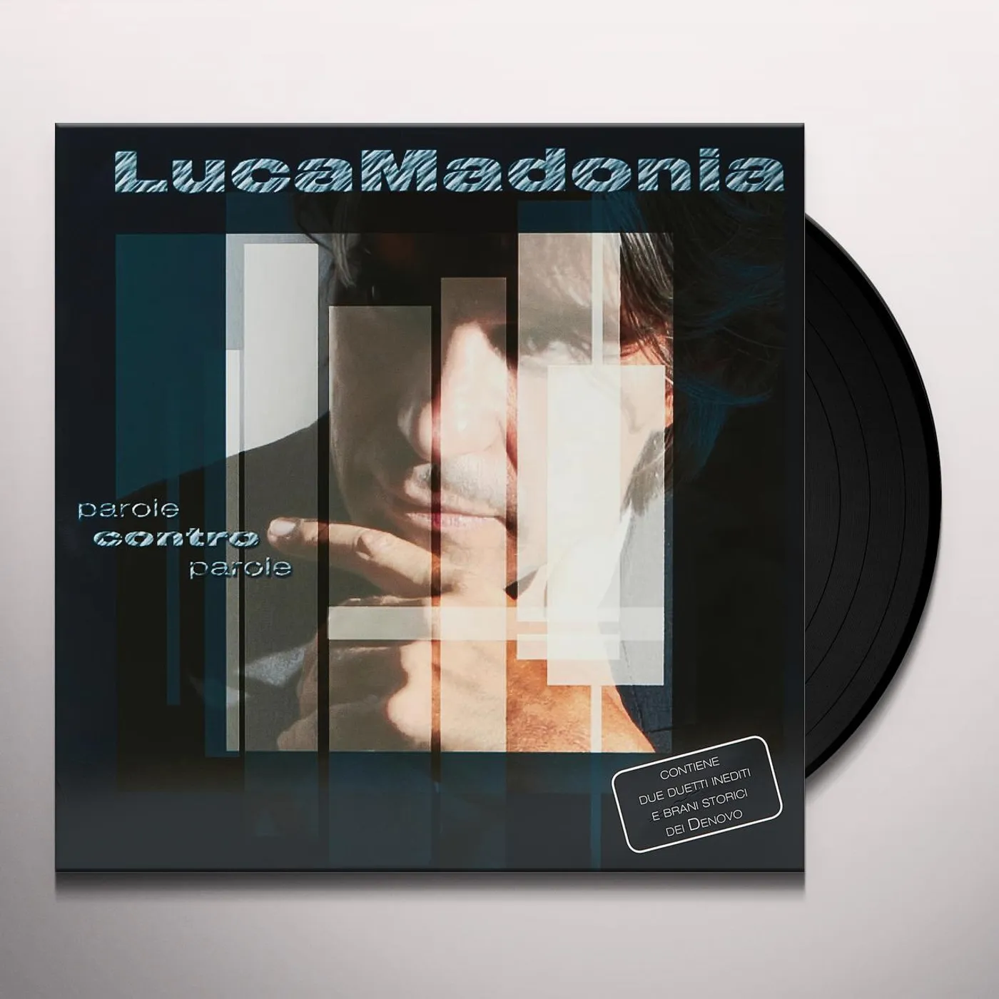 Luca Madonia PAROLE CONTRO PAROLE Vinyl Record