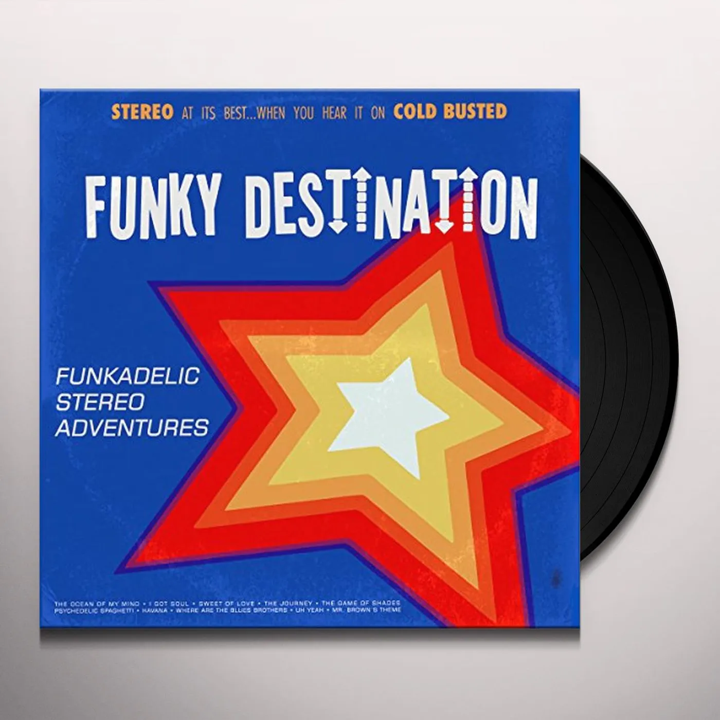 Funky Destination Funkadelic Stereo Adventures Vinyl Record