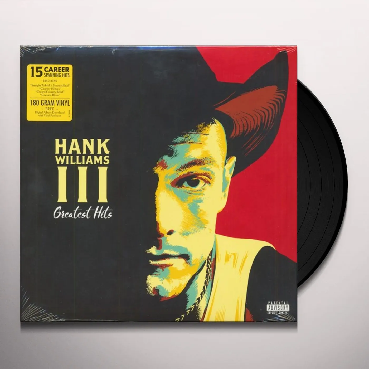 Hank Williams III Greatest Hits Vinyl Record