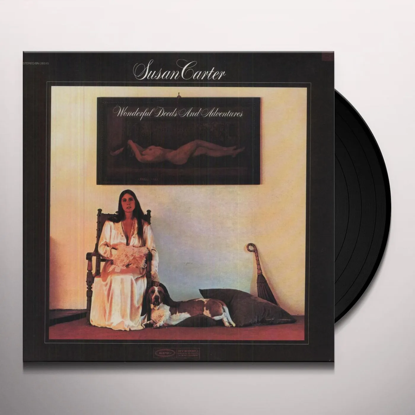 Susan Carter WONDERFUL DEEDS & ADVENTURES Vinyl Record