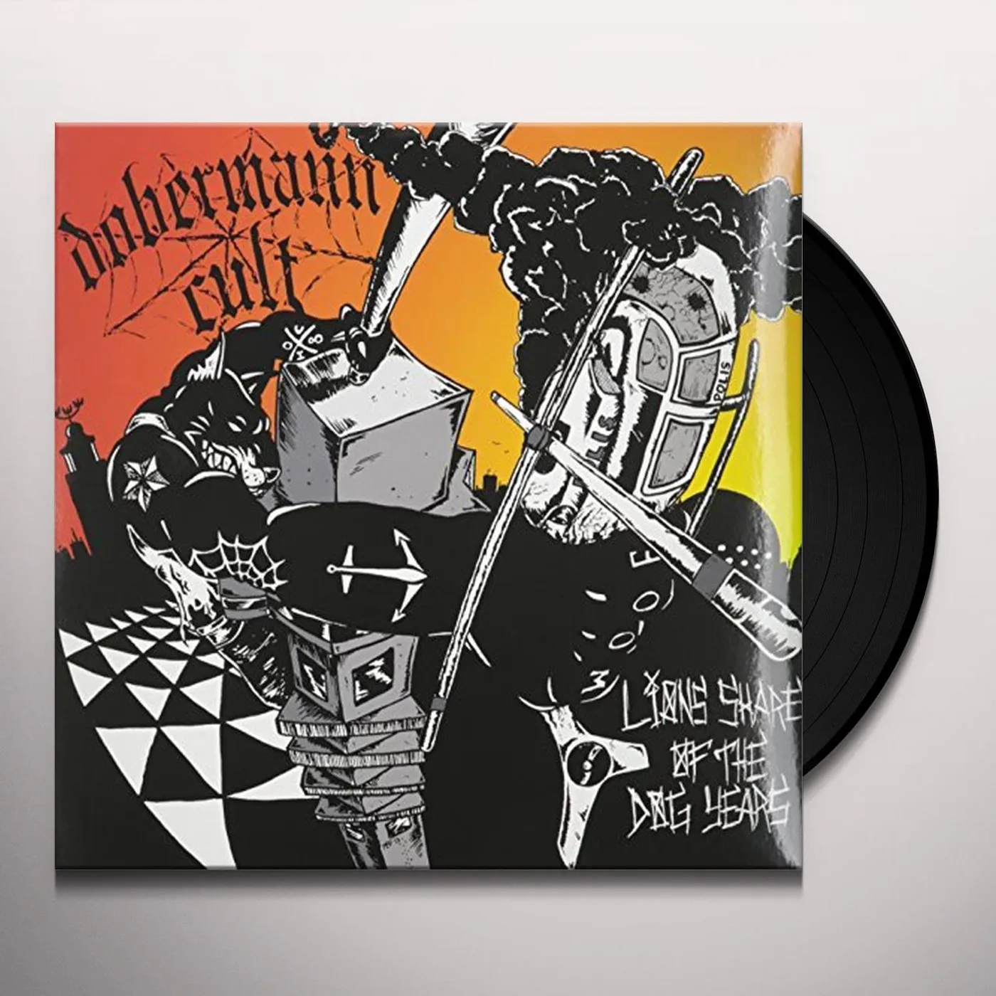 Dobermann Cult Lions Share of the Dog Years Vinyl Record