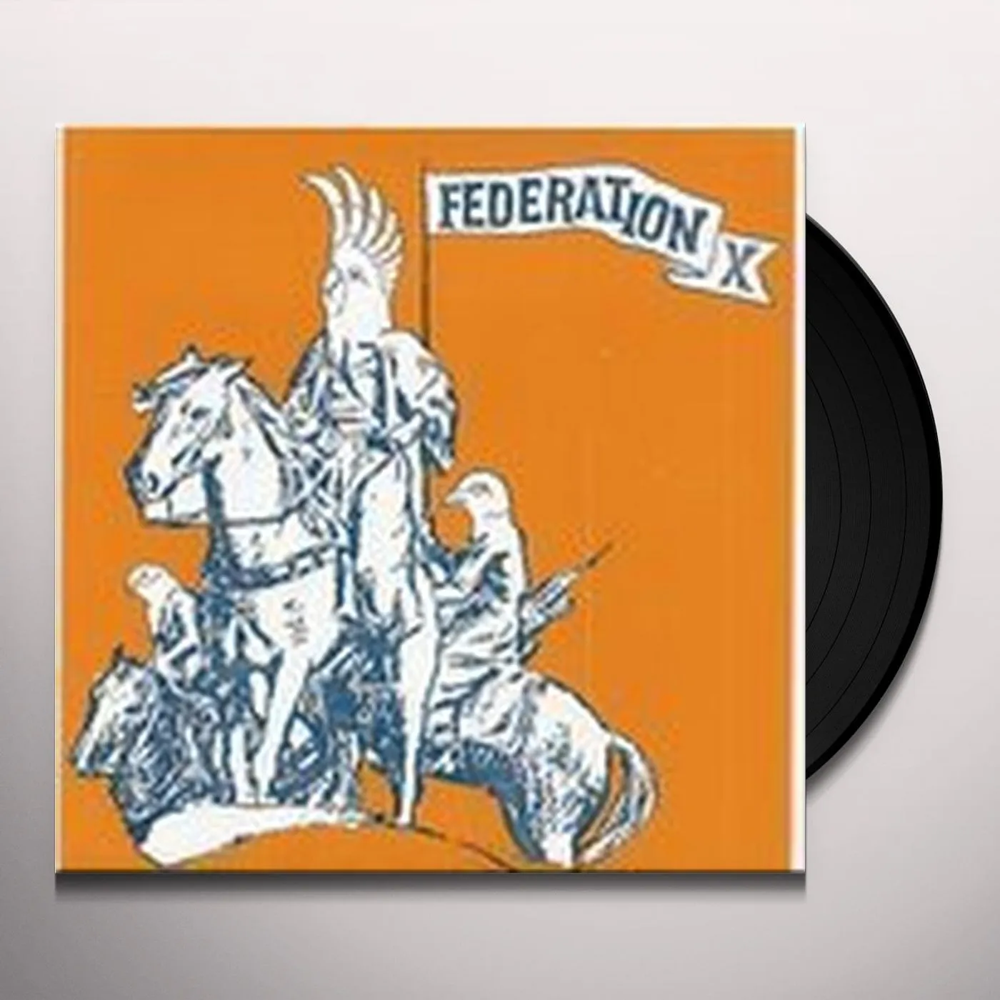 Federation X THEME FOR A NUDE DISINTEGRATING PARACHUTIST WOMAN Vinyl Record