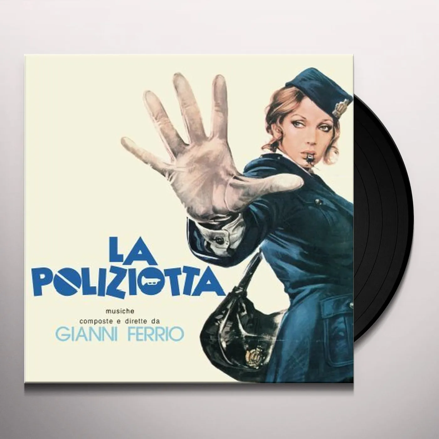 Gianni Ferrio LA POLIZIOTTA / Original Soundtrack Vinyl Record