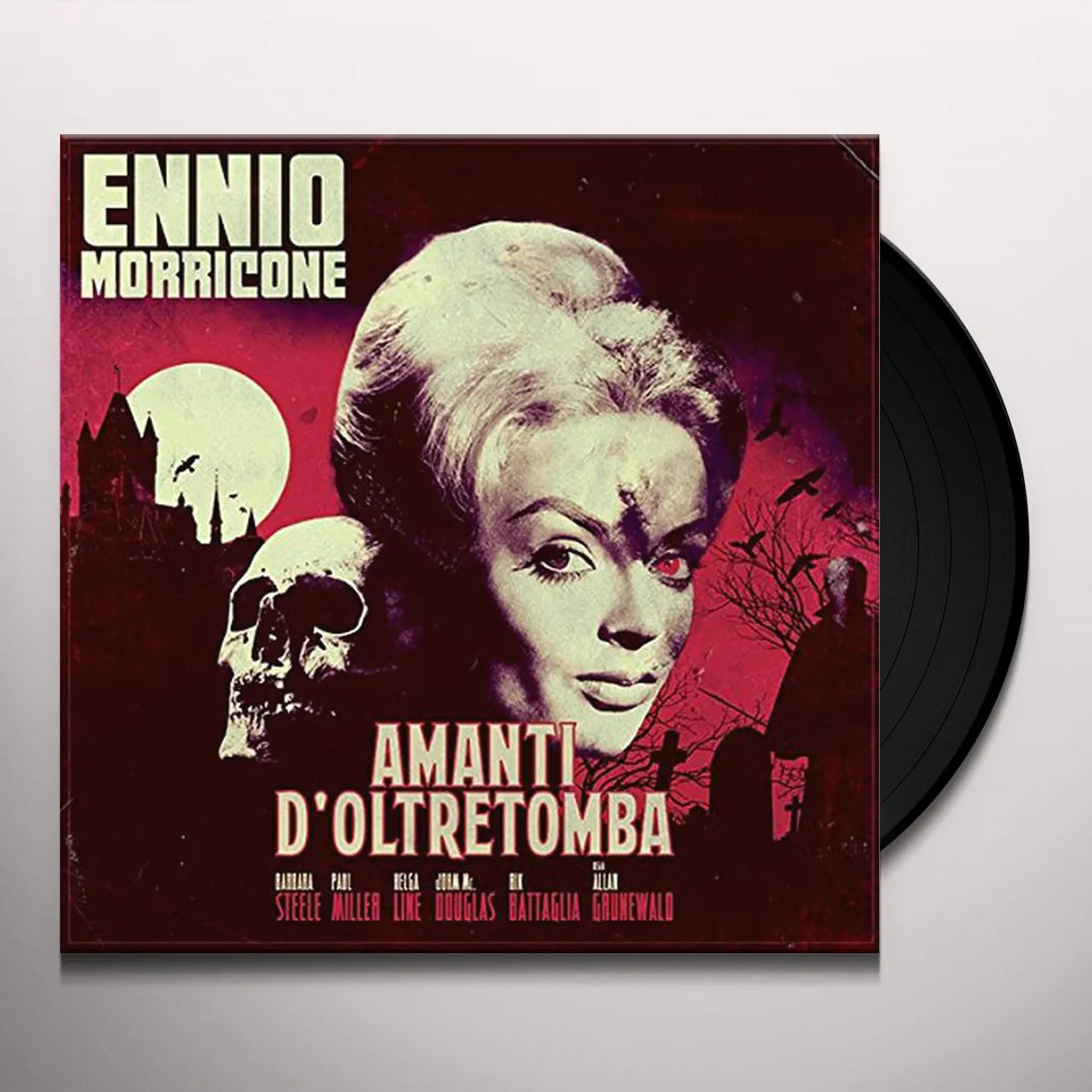 Ennio Morricone AMANTI D'OLTRETOMBA - Original Soundtrack Vinyl Record