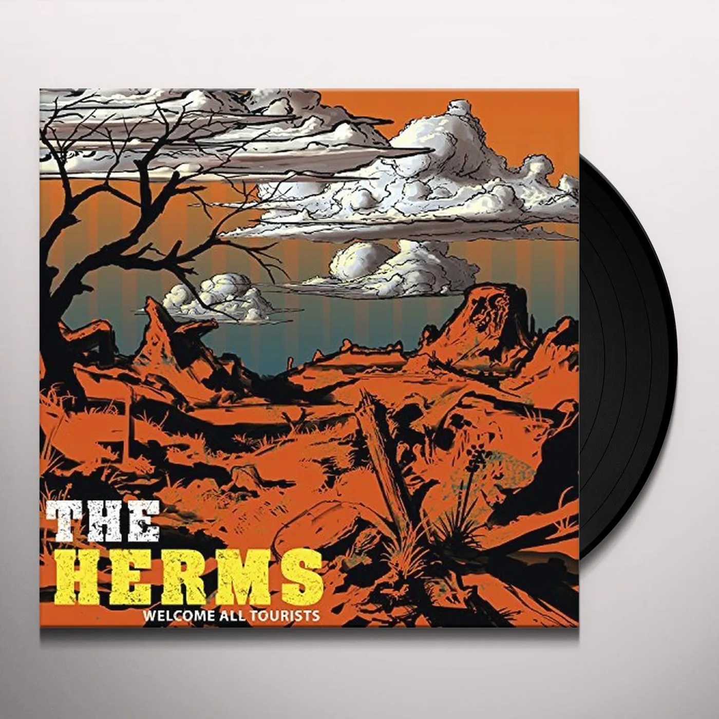 The Herms WELCOME ALL TOURISTS Vinyl Record