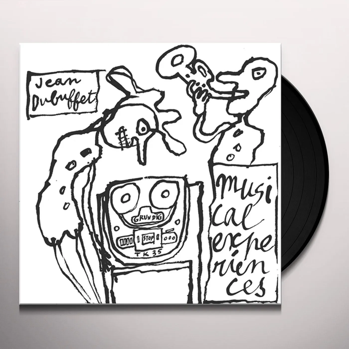 Jean Dubuffet MUSICAL EXPERIENCES Vinyl Record