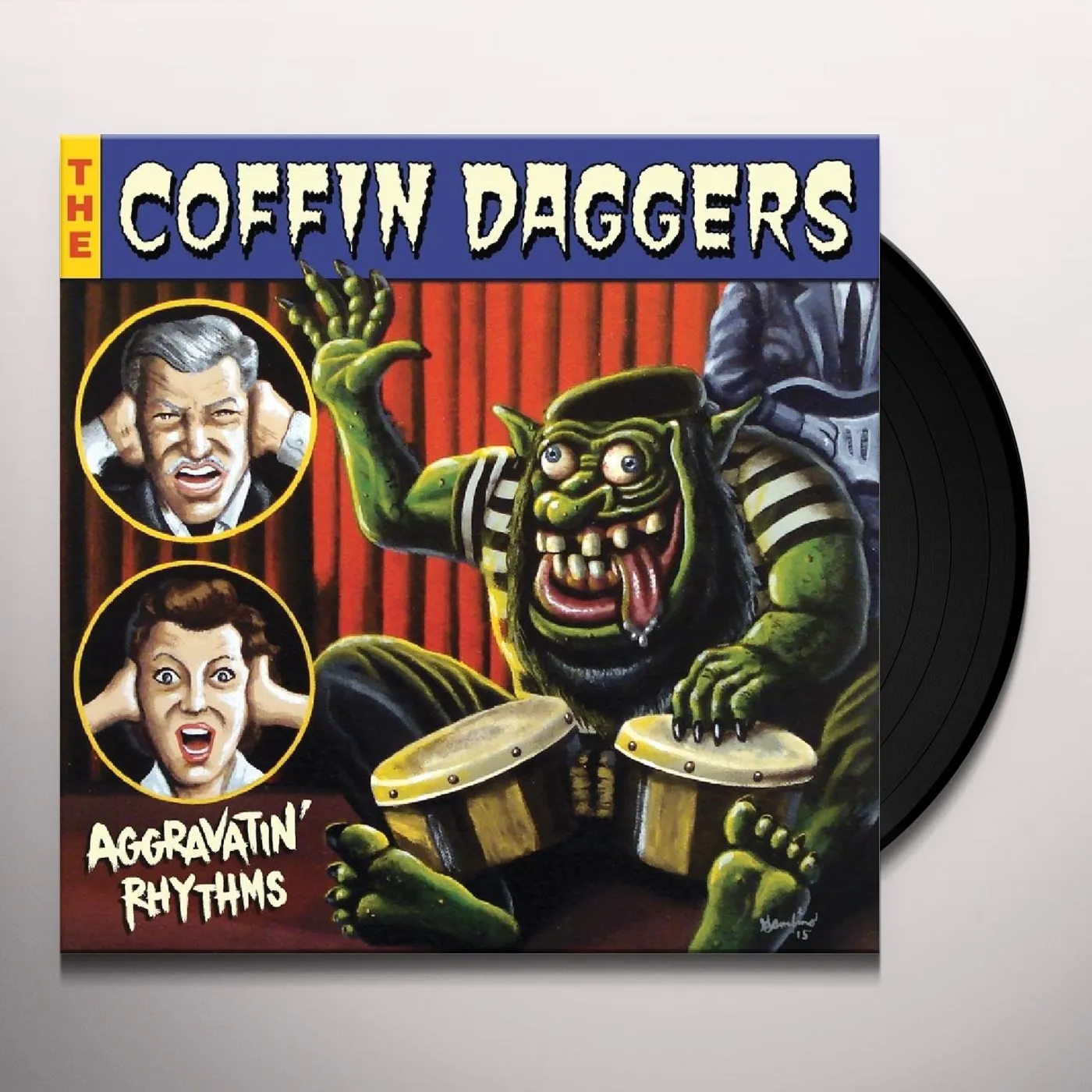 The Coffin Daggers Aggravatin' Rhythms Vinyl Record