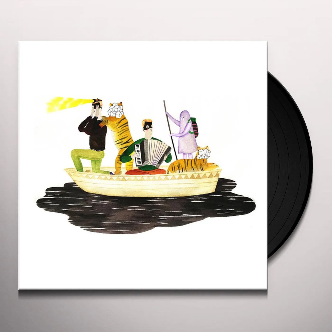 Man Man ON ONI POND (TRANS CLEAR) Vinyl Record