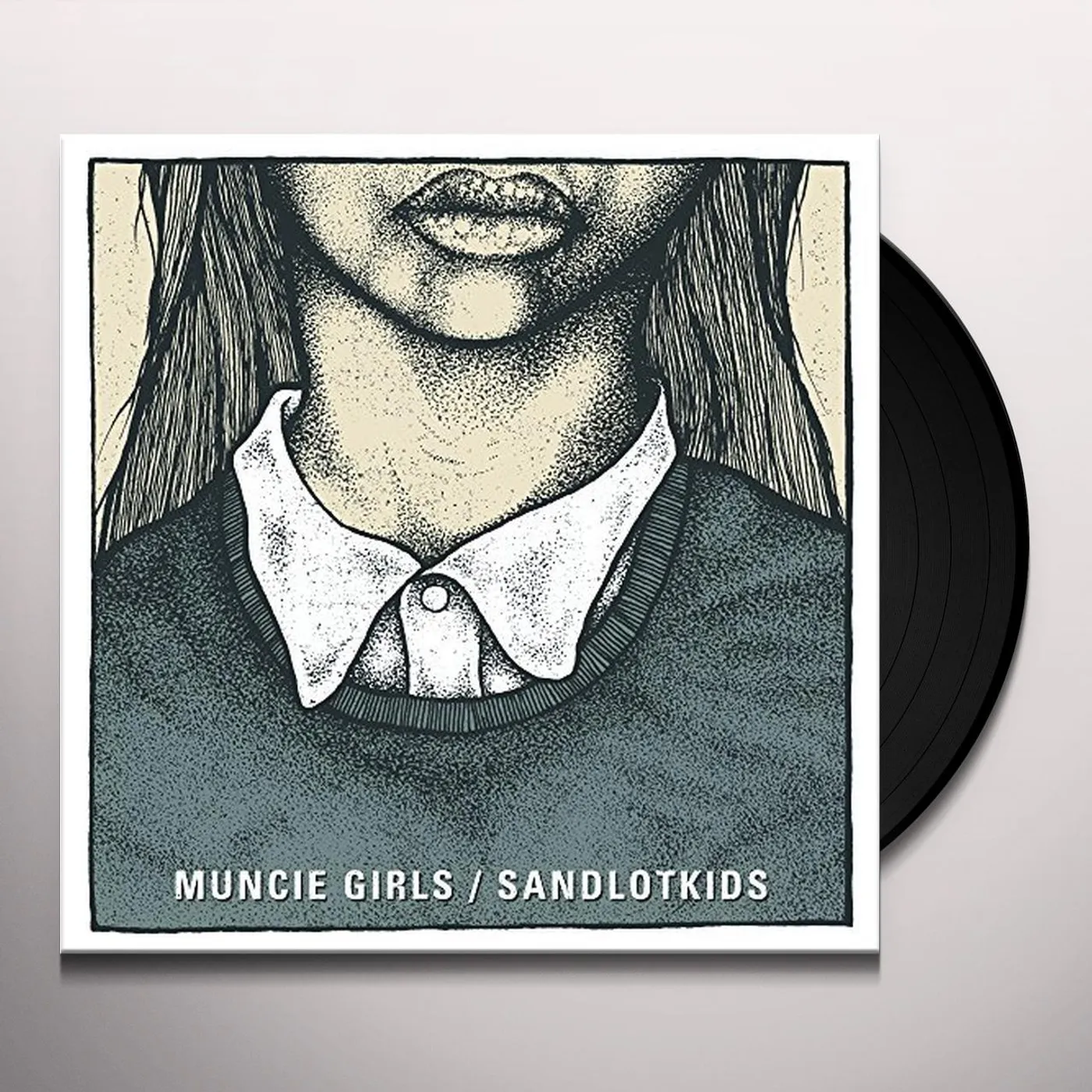 MUNCIE GIRLS / SANDLOT KIDS SPLIT 7 Vinyl Record