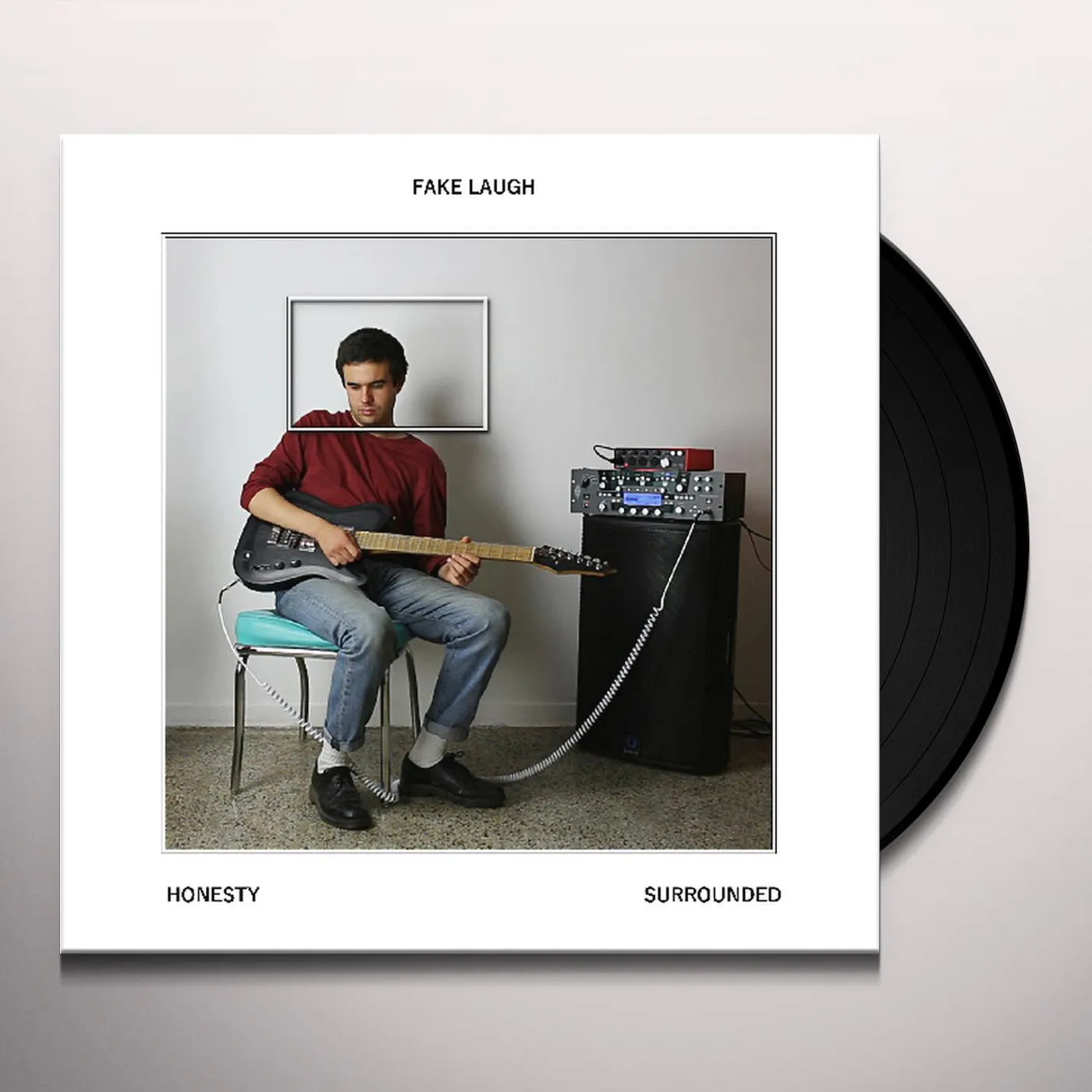 Fake Laugh HONESTY / SURROUNDED Vinyl Record