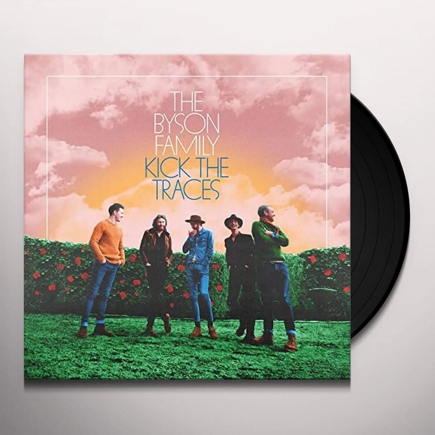 The Byson Family Kick The Traces Vinyl Record