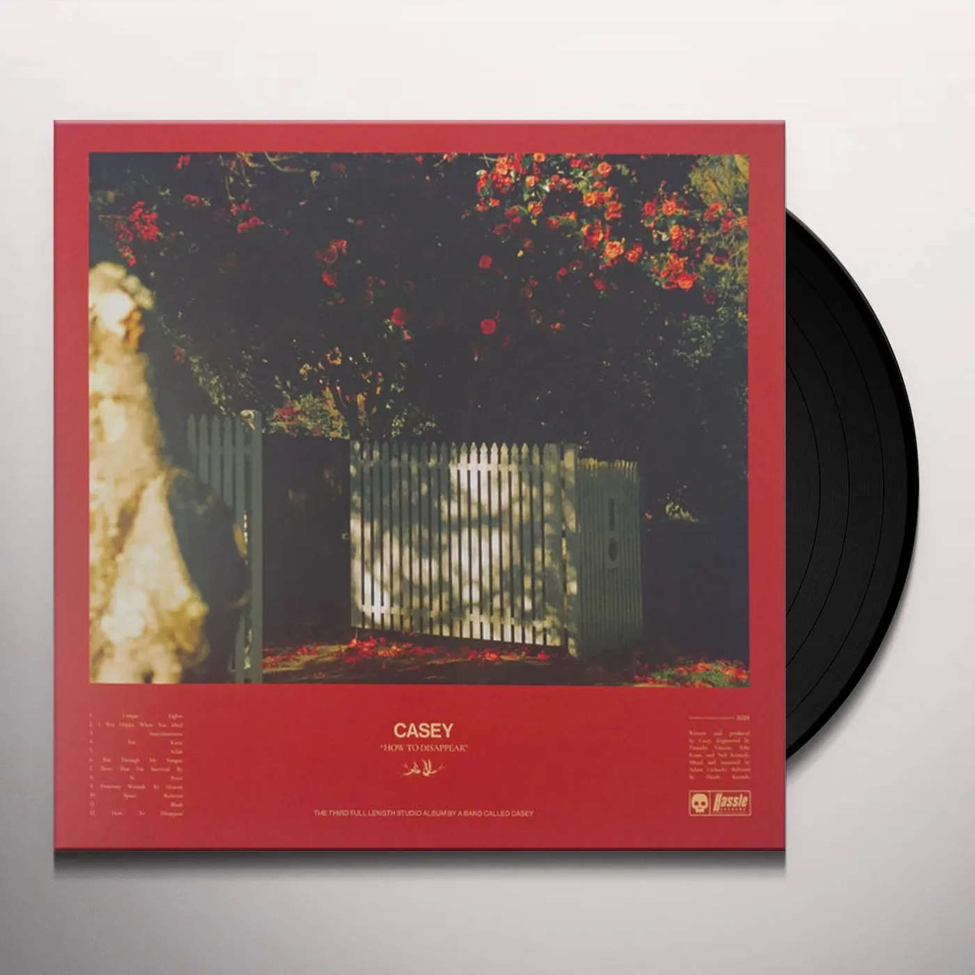 Casey HOW TO DISAPPEAR (GOLDEN PEARL MARBLE VINYL) Vinyl Record