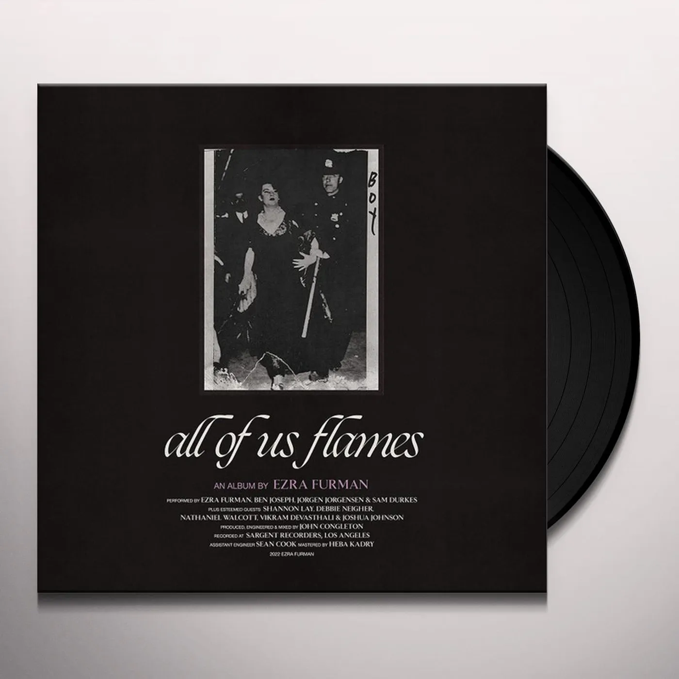 Ezra Furman ALL OF US FLAMES Vinyl Record