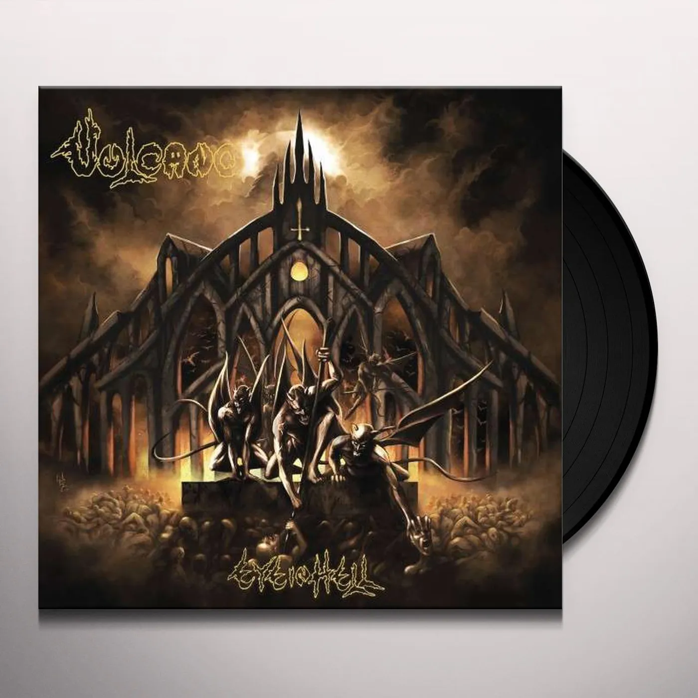 Vulcano EYE IN HELL Vinyl Record