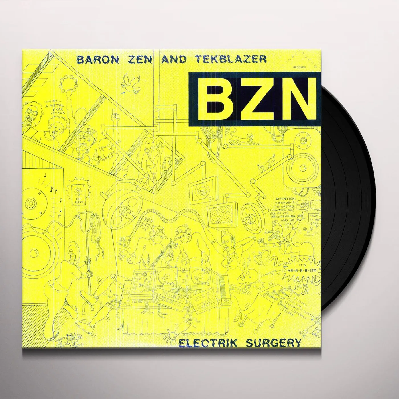 Baron Zen & Tekblazer Electrik Surgery Vinyl Record
