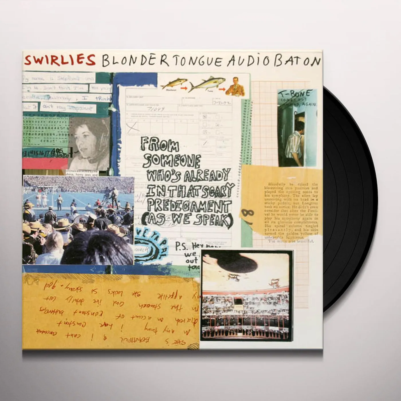 Swirlies BLONDER TONGUE AUDIO BATON Vinyl Record