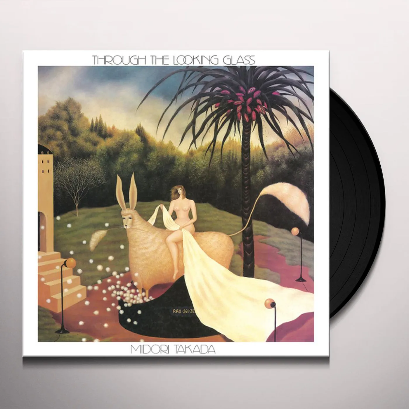 Midori Takada THROUGH THE LOOKING GLASS (GATEFOLD) Vinyl Record