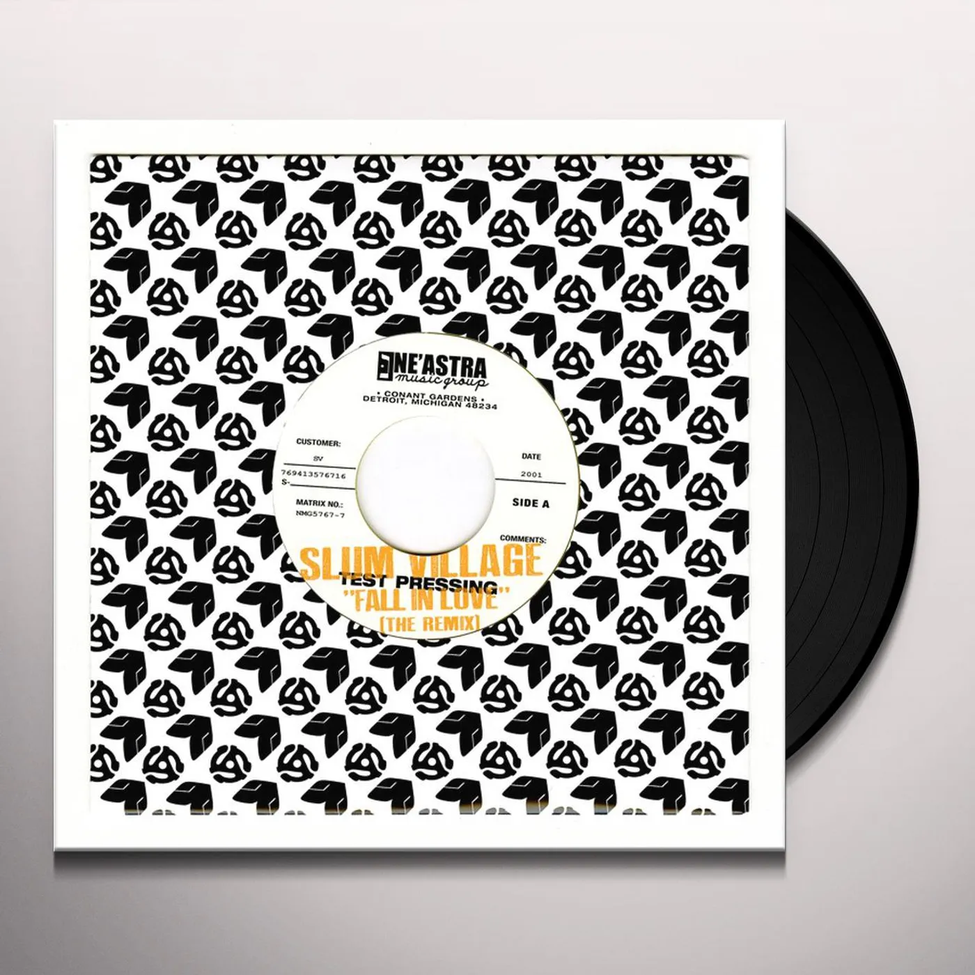 Slum Village FALL IN LOVE / FALL IN LOVE Vinyl Record