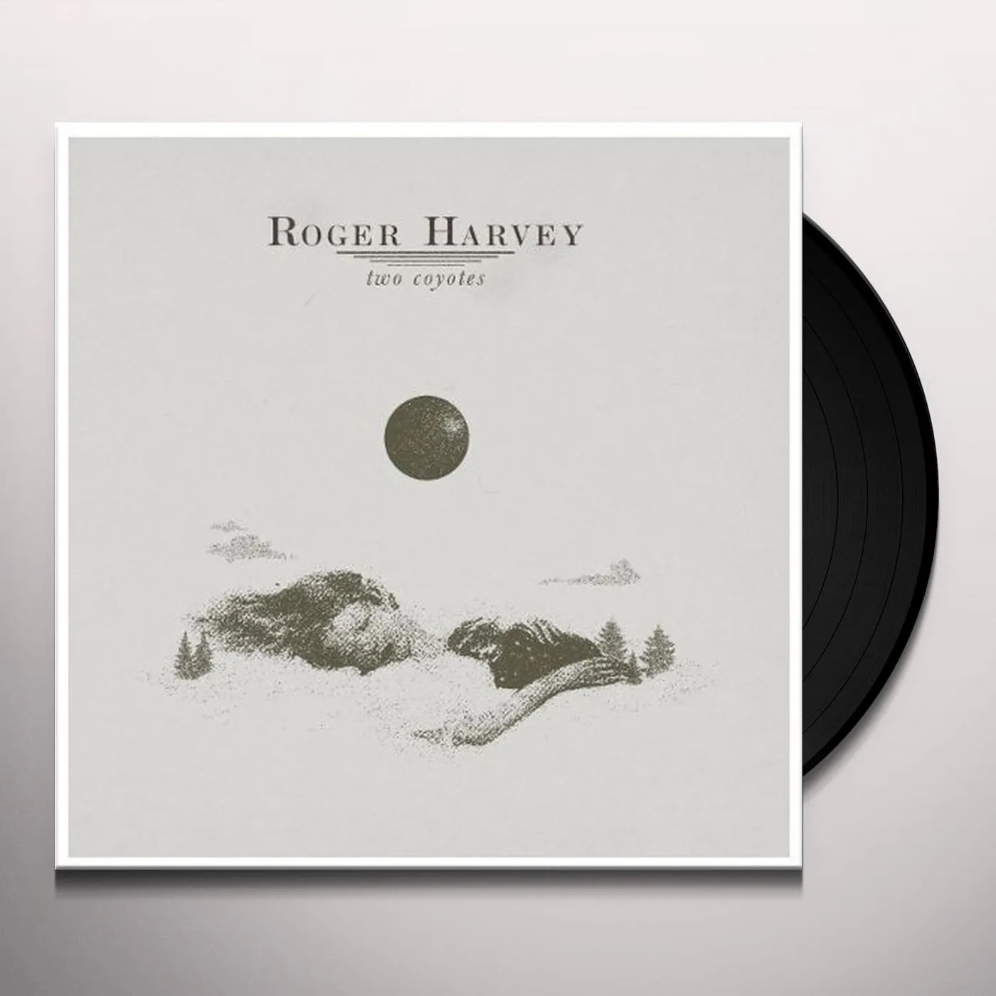 Roger Harvey Two Coyotes Vinyl Record