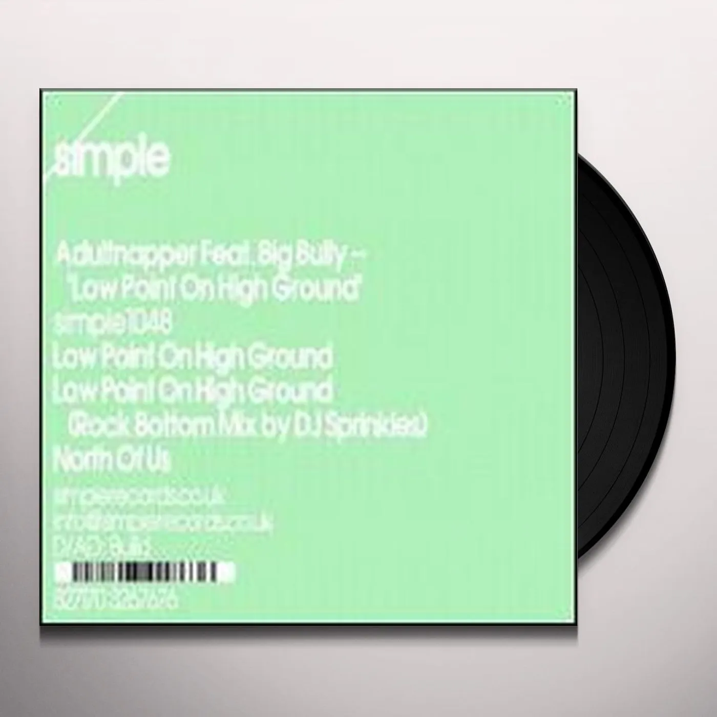 Adultnapper Low Point On High Ground Vinyl Record