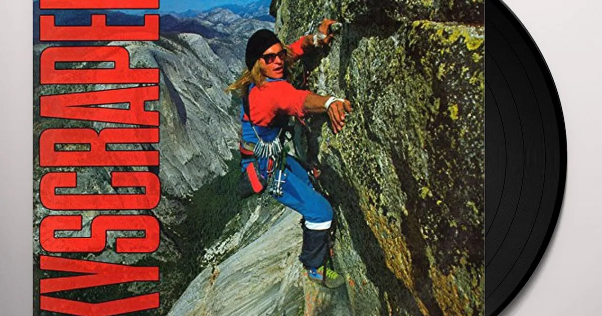 David Lee Roth Skyscraper Vinyl Record