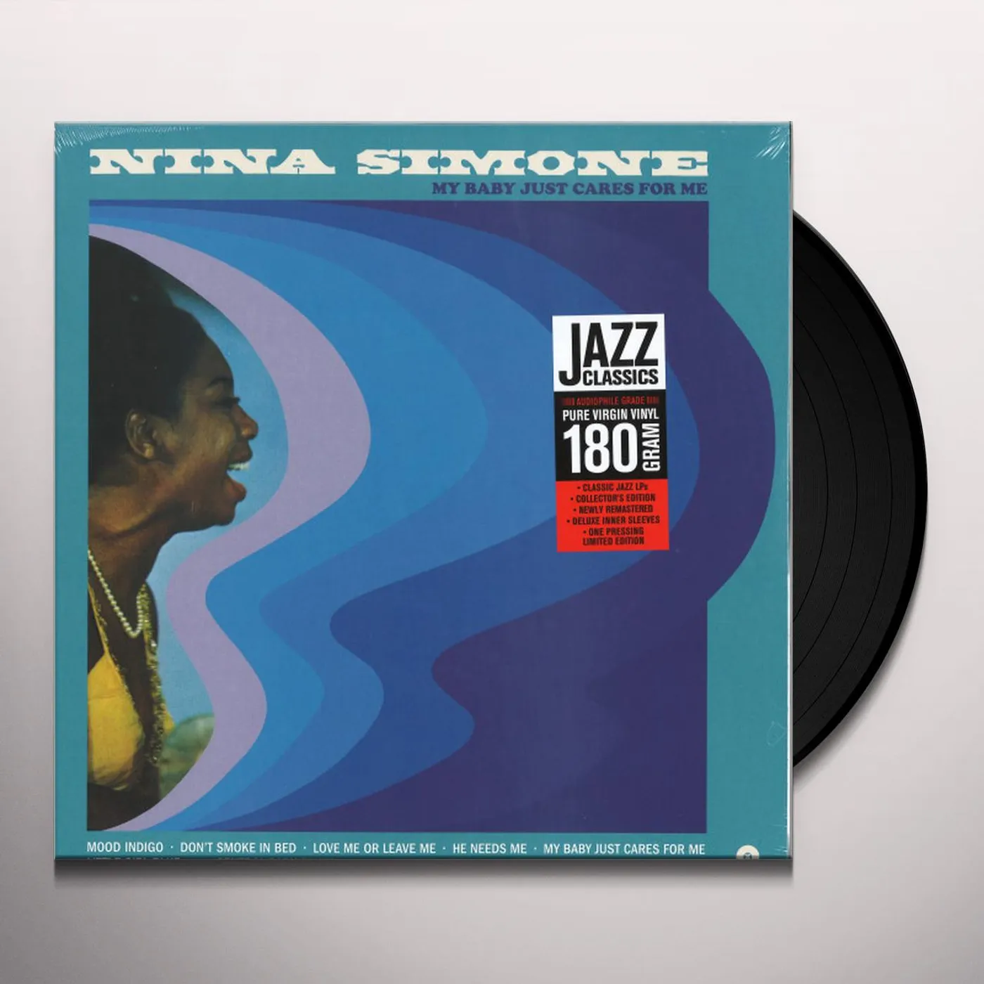 Nina Simone MY BABY JUST CARES FOR ME (BONUS TRACKS) Vinyl Record - 180 Gram Pressing