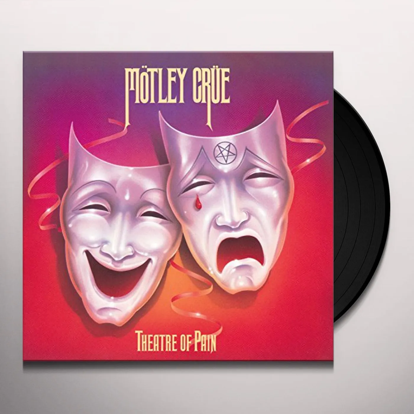 Mötley Crüe THEATER OF PAIN Vinyl Record