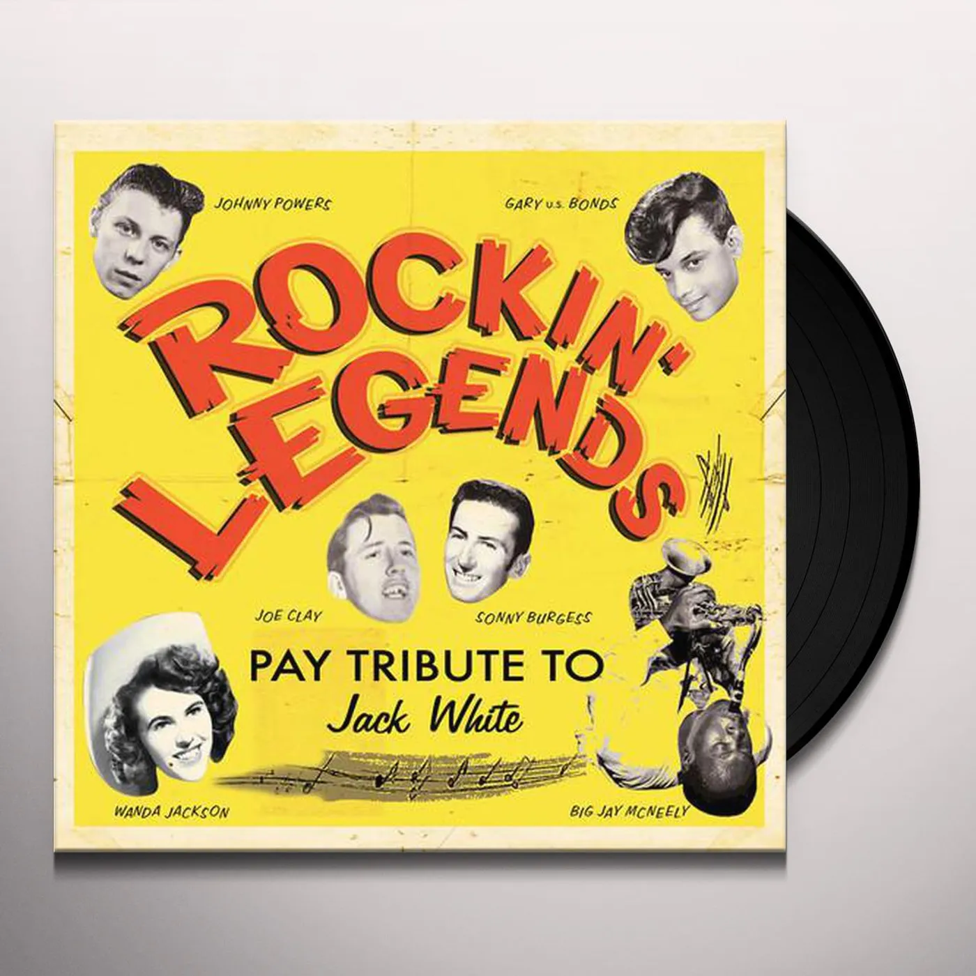 ROCKIN' LEGENDS PAY TRIBUTE TO JACK WHITE / VAR Vinyl Record
