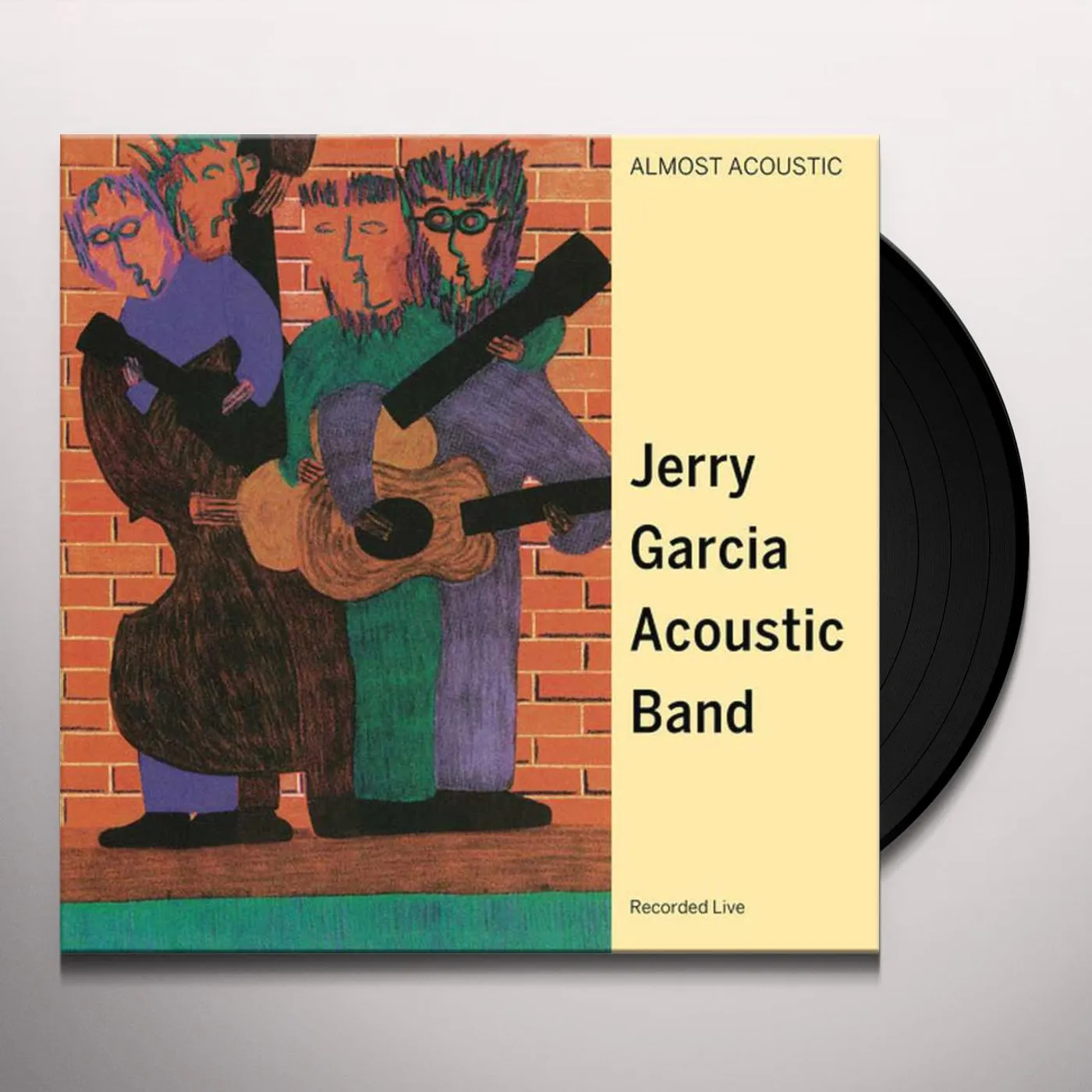 Jerry Garcia Almost Acoustic Vinyl Record