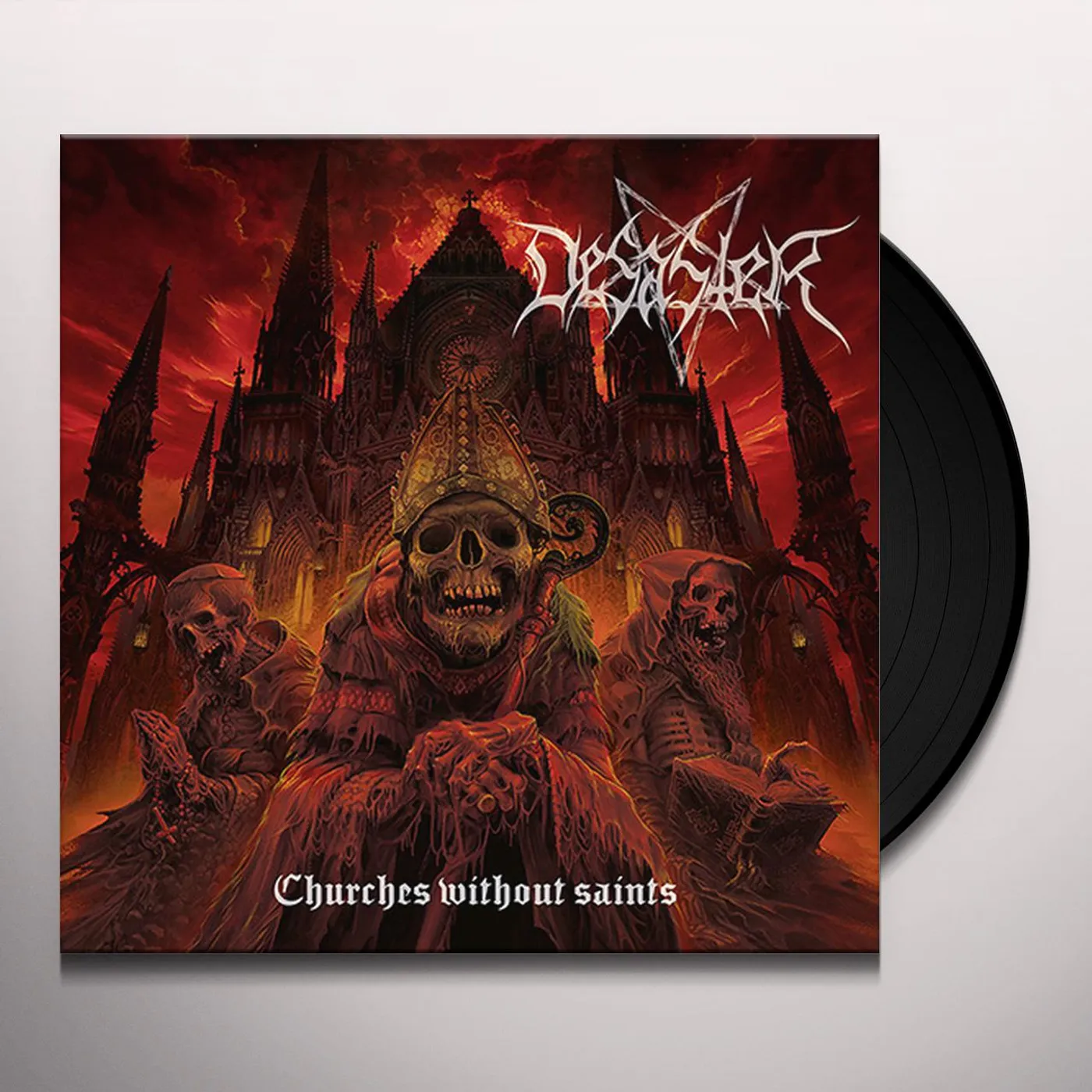 Desaster Churches Without Saints Vinyl Record