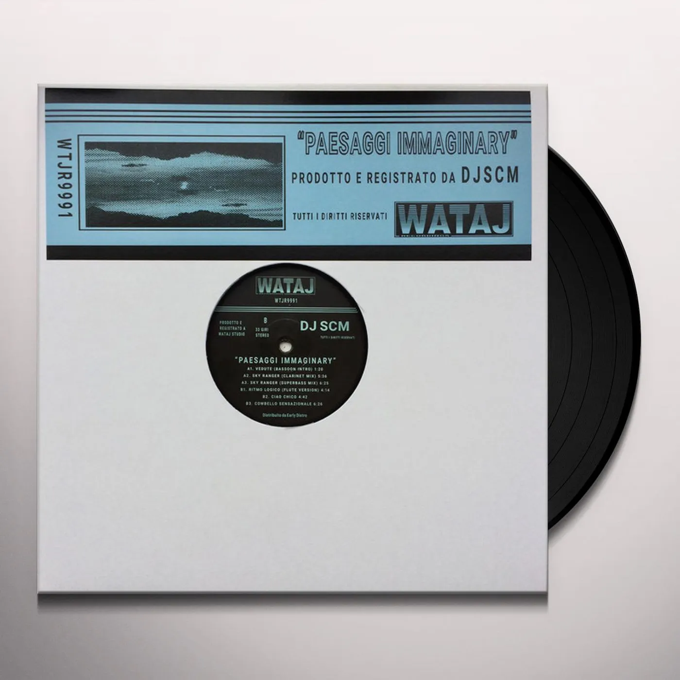 DJ SCM Paesaggi Immaginary Vinyl Record