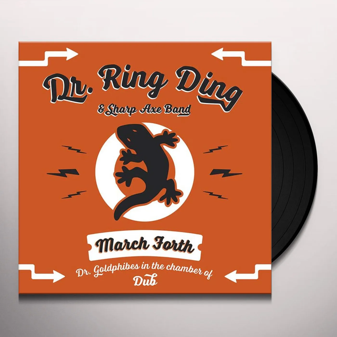 Dr.Ring Ding & Sharp Axe Band MARCH FORTH Vinyl Record