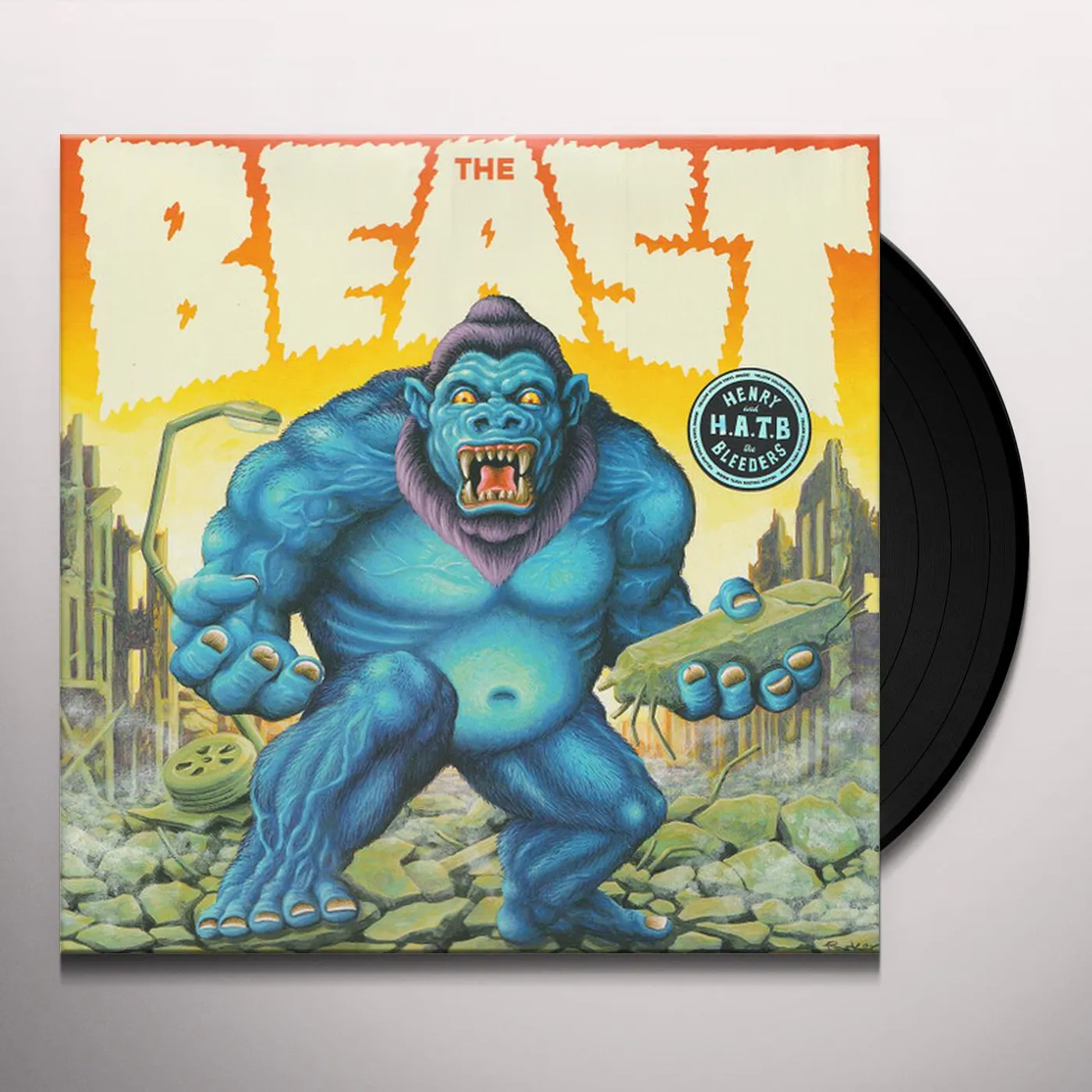 Henry & The Bleeders BEAST Vinyl Record
