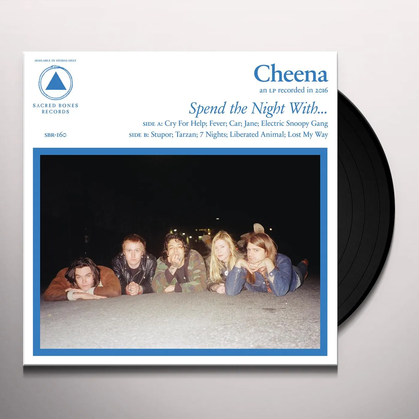 Cheena SPEND THE NIGHT WITH Vinyl Record