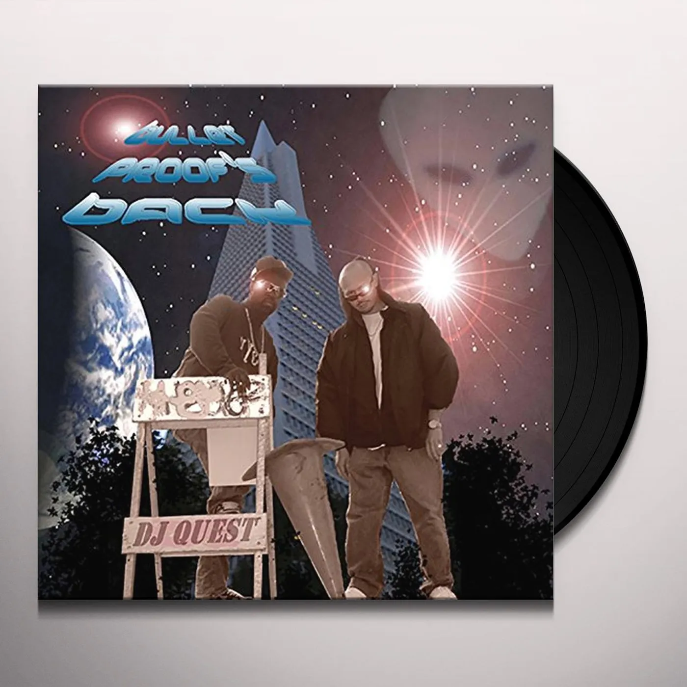 DJ Quest BULLET PROOF'S BACK Vinyl Record